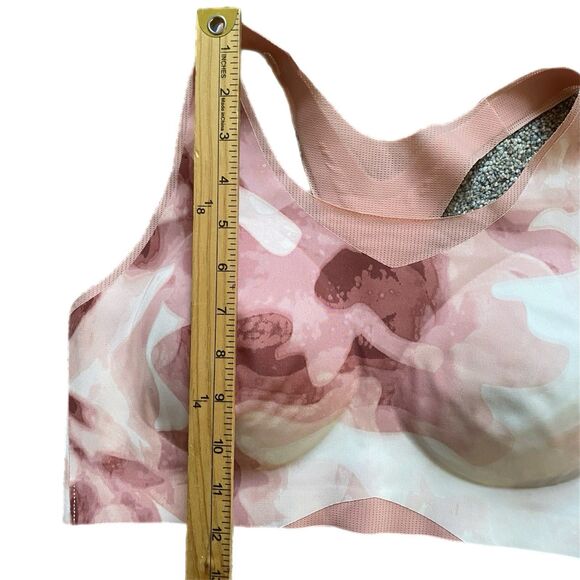 Soma Lot of 2 Sports Bra XL Bliss Breathe Racerback Pink Gray Seamless - Picture 4 of 8